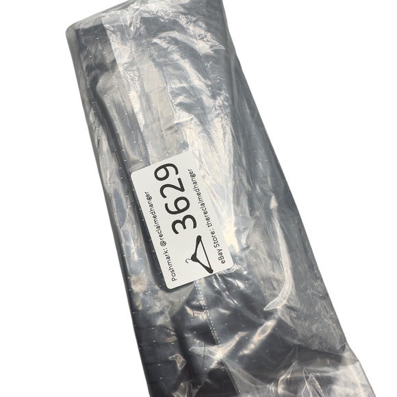 Villa Bugatti 100% Silk Tie Made in Italy Blue Basket Weave Pattern 58" 3.75" - Picture 10 of 10